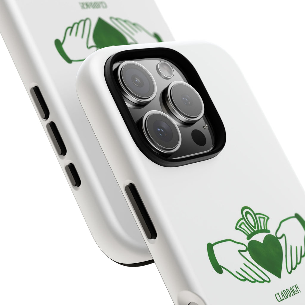 Irish Claddagh Symbol Green Tough Case