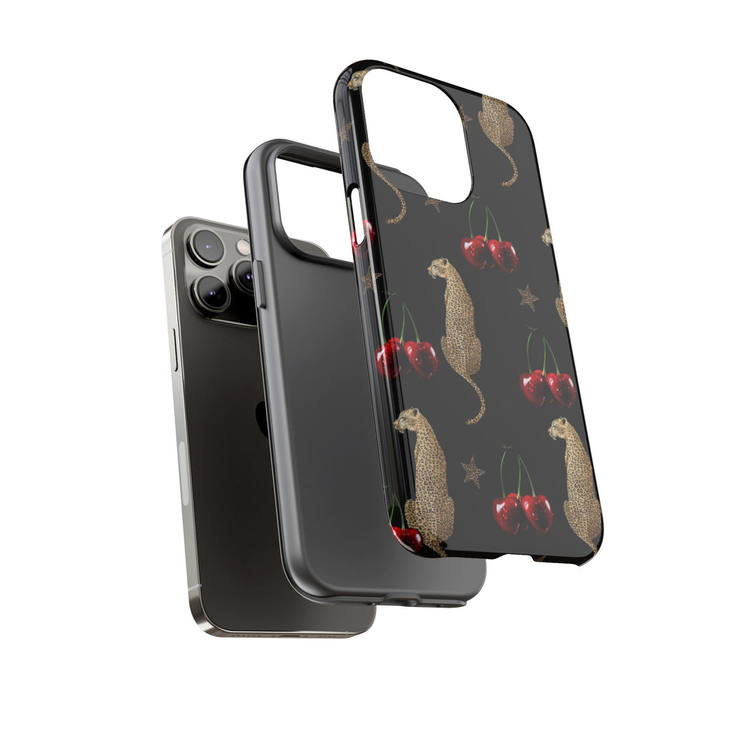 Leopards & Cherries Phone Case