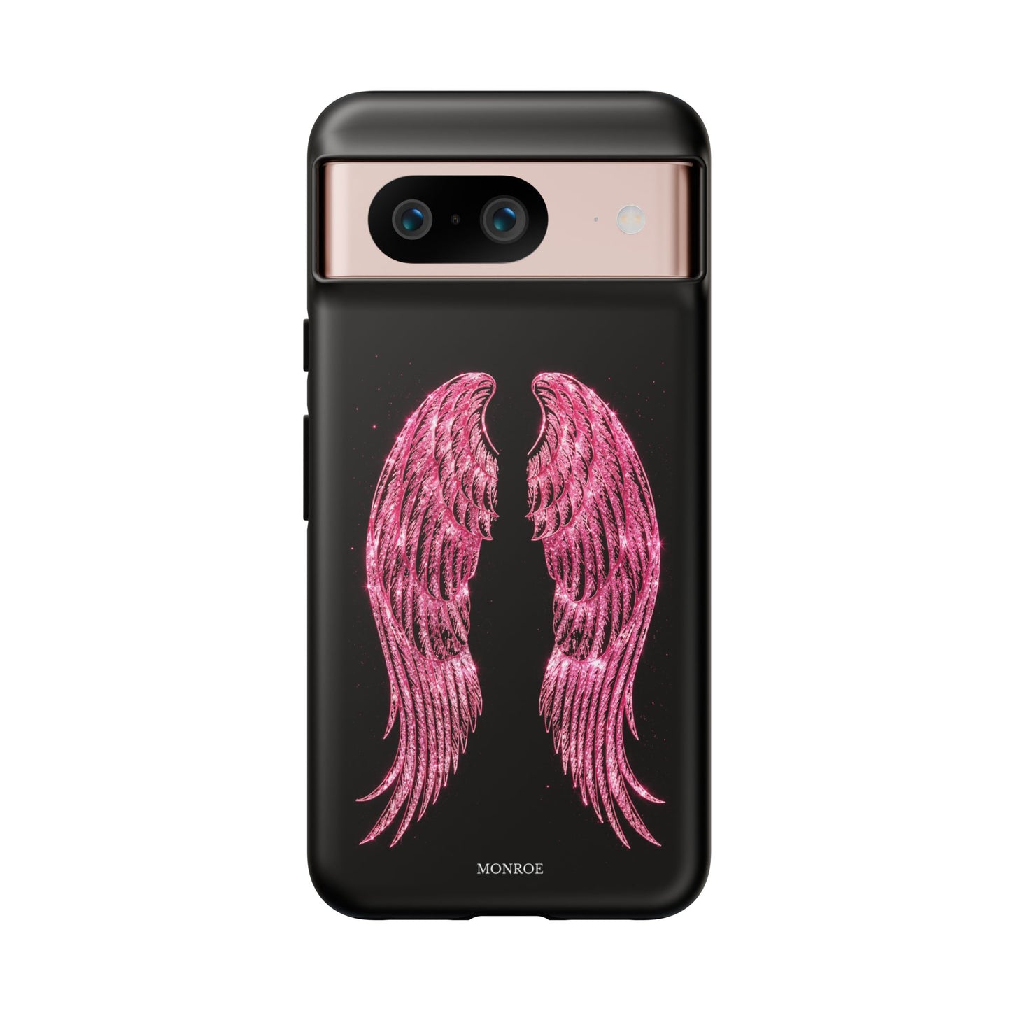 Pink Glitter Angel Tough Case
