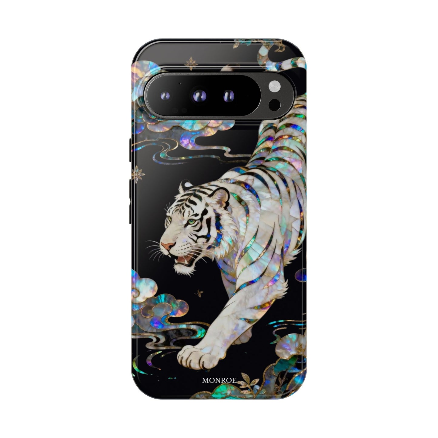 Iridescent White Tiger Tough Case