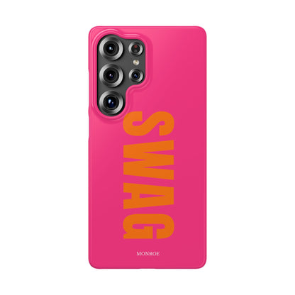 Bold Pink "SWAG" Case