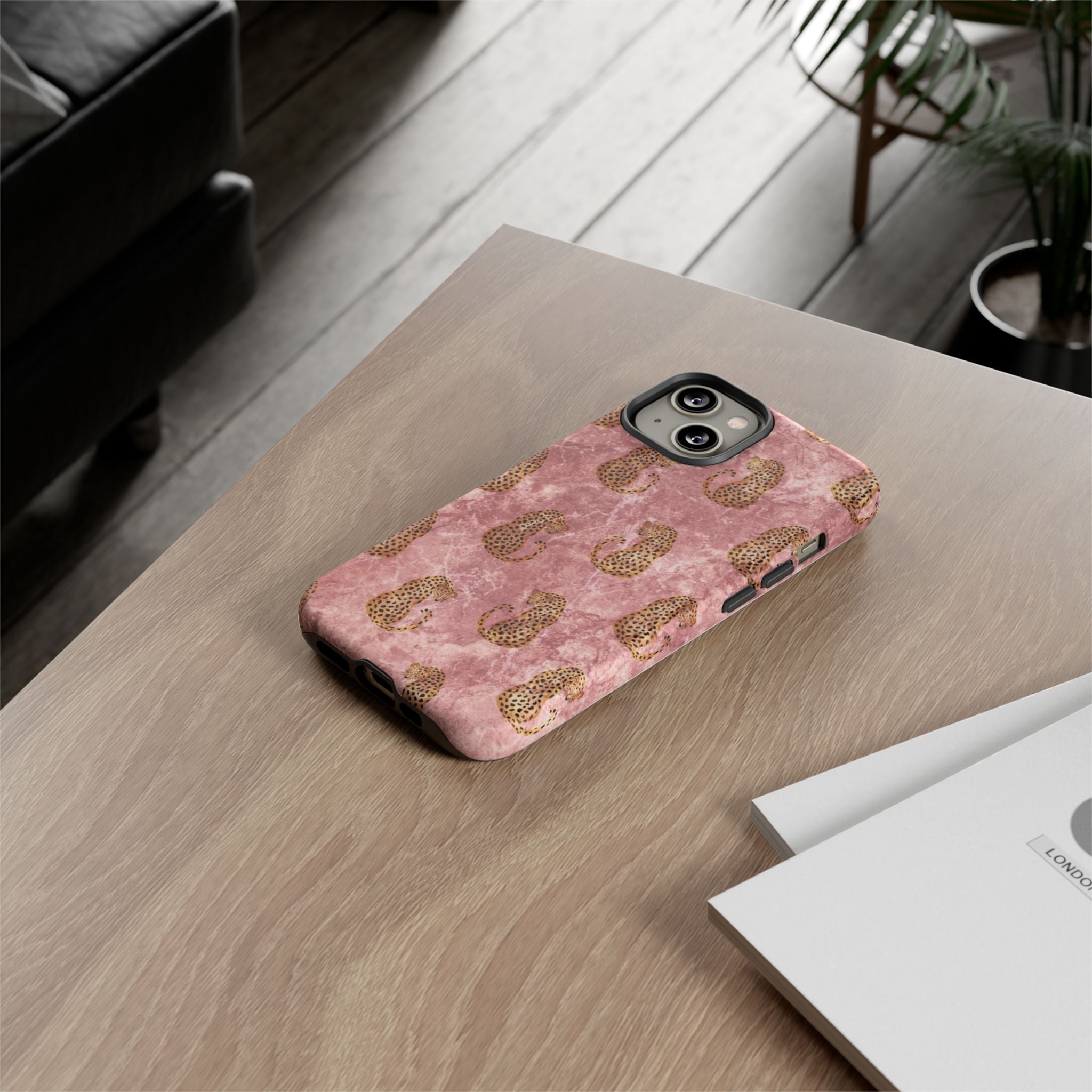 Pink Leopard Phone Case