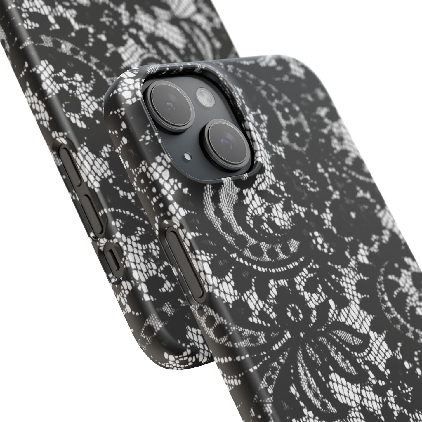 Black Lace Elegant Pattern Case