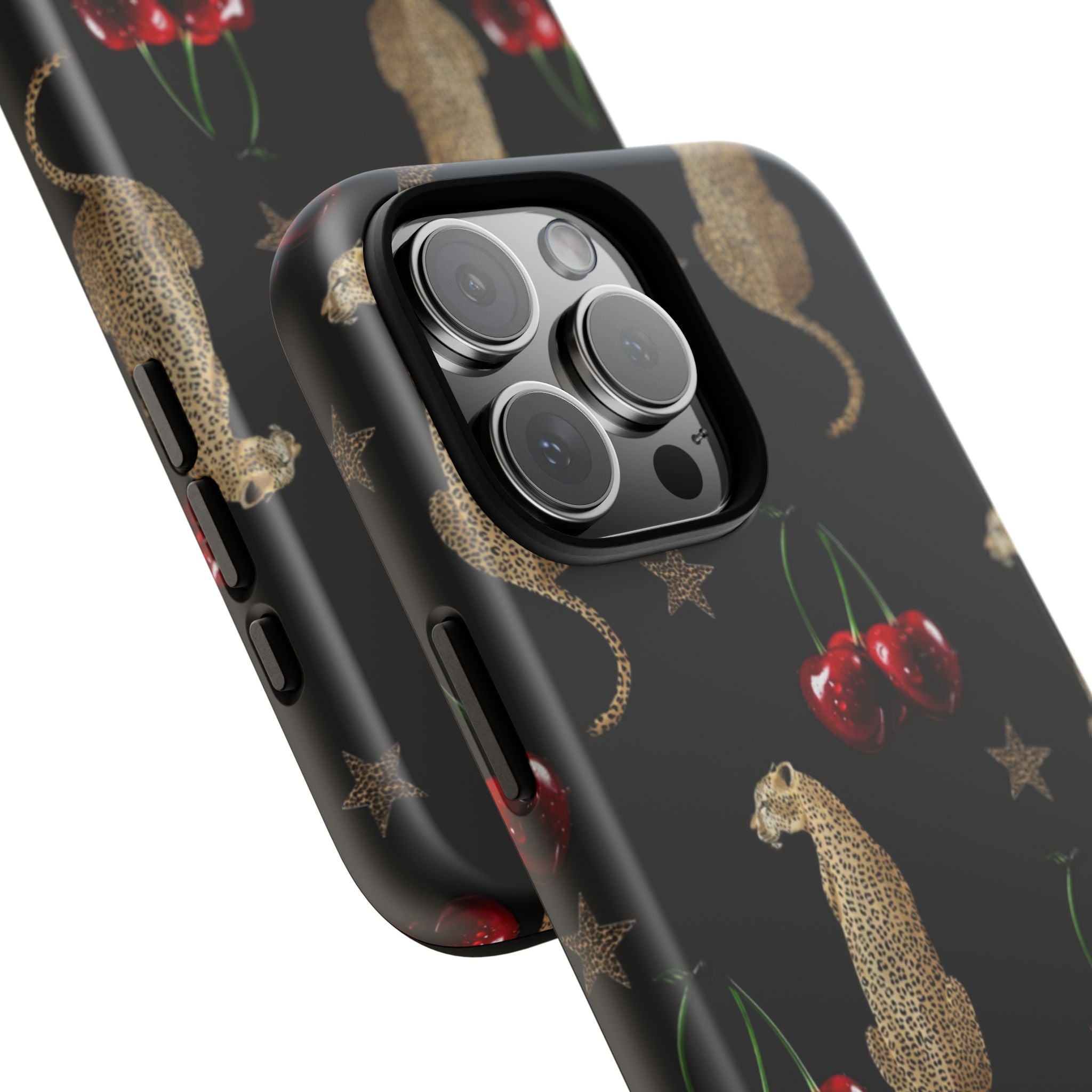 Leopards & Cherries Phone Case