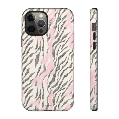 Light Pink Zebra Tough Case