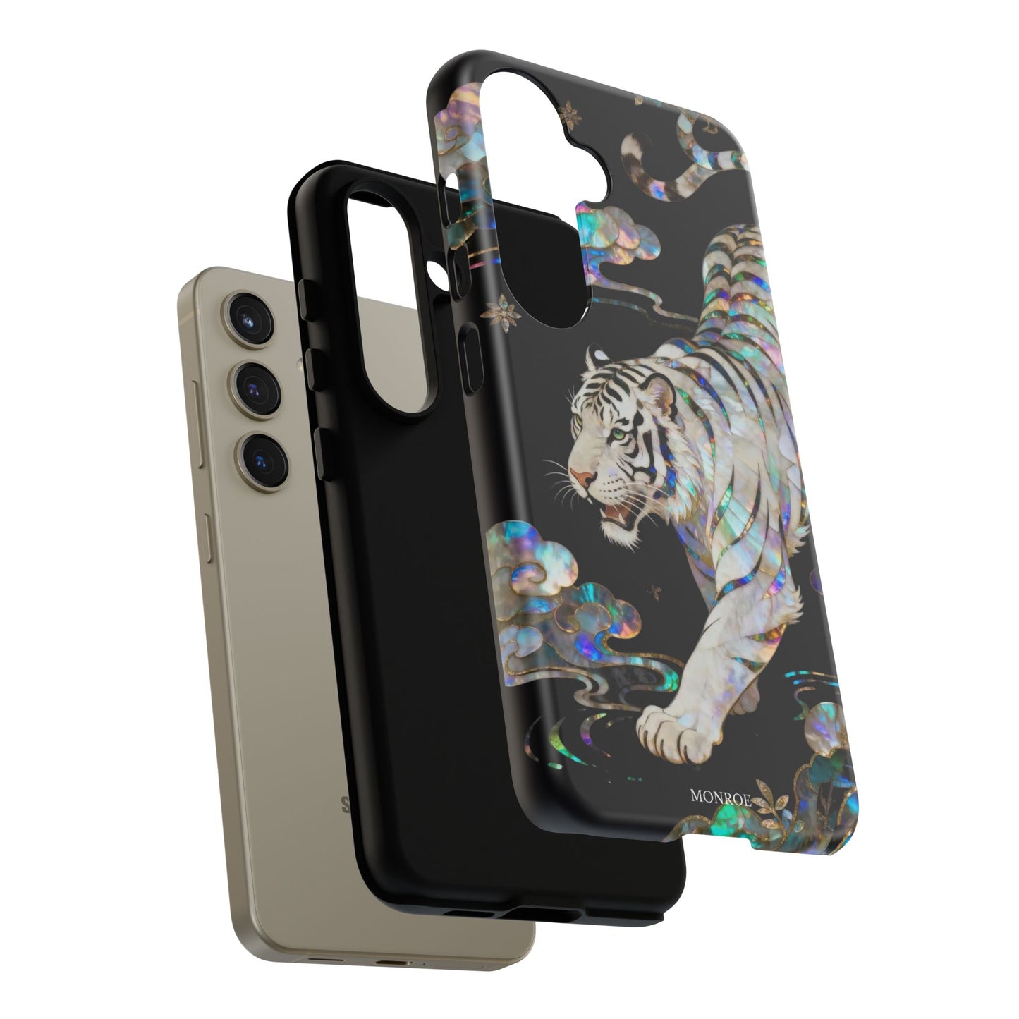 Iridescent White Tiger Tough Case