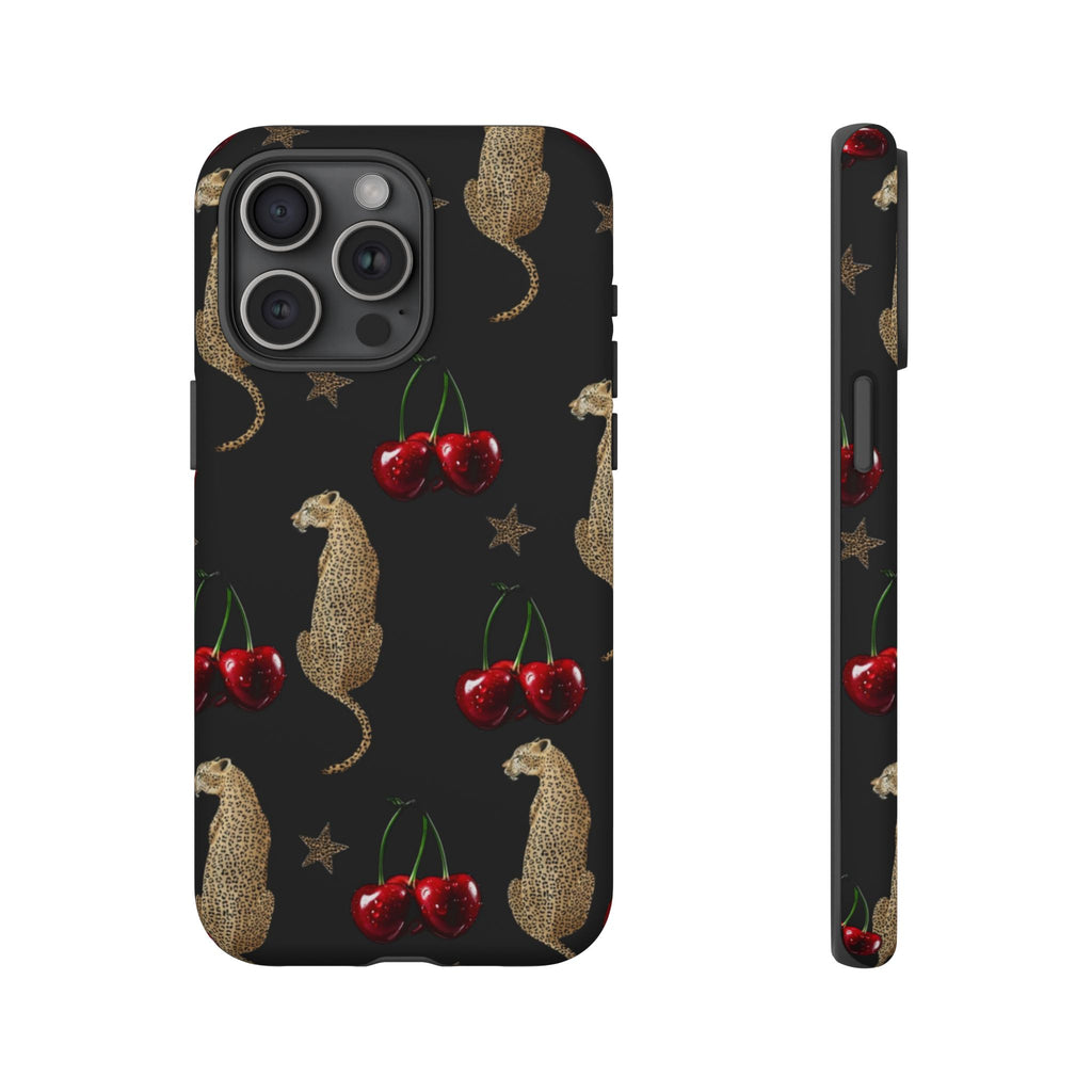 Leopards & Cherries Phone Case