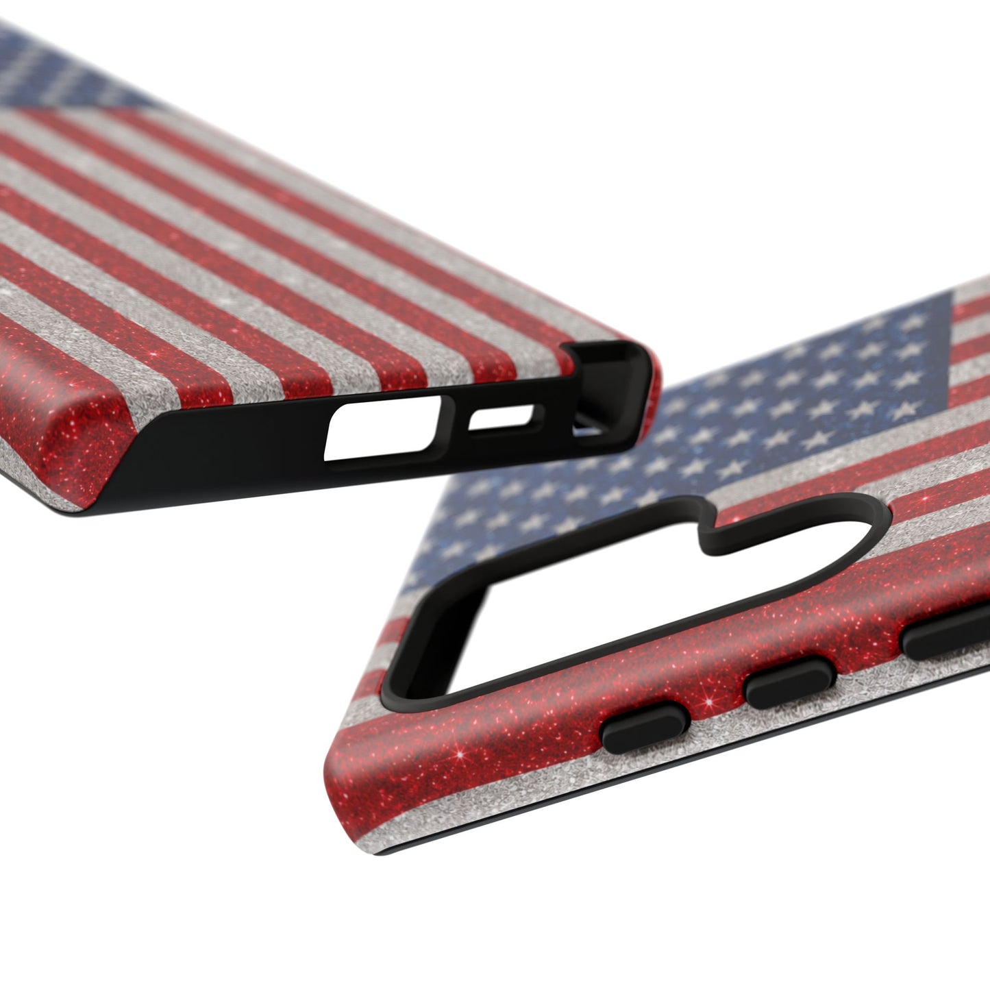 America Glitter Tough Case