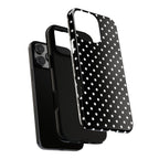Black Polka Dot Phone Case