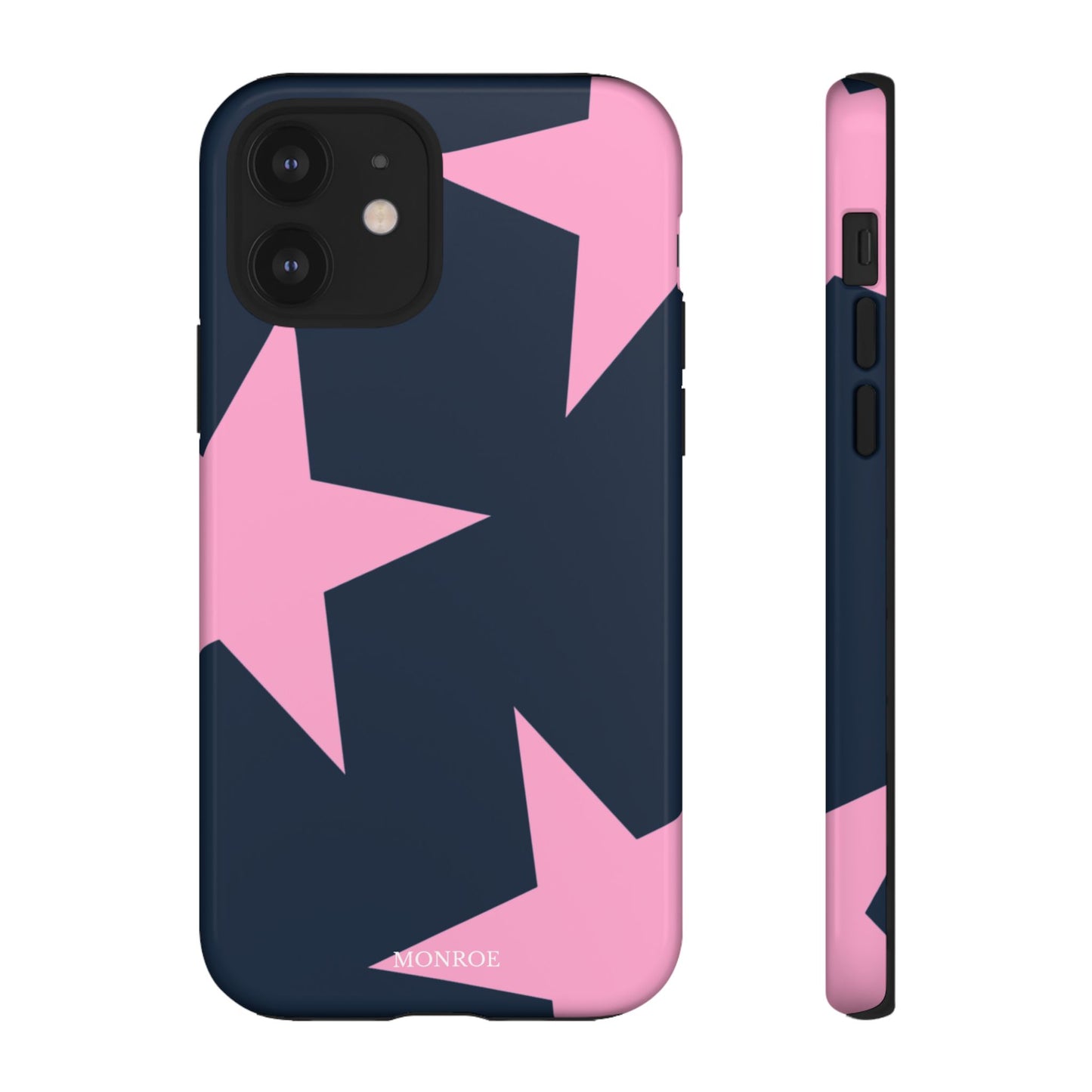 Navy & Pink Star Tough Cover