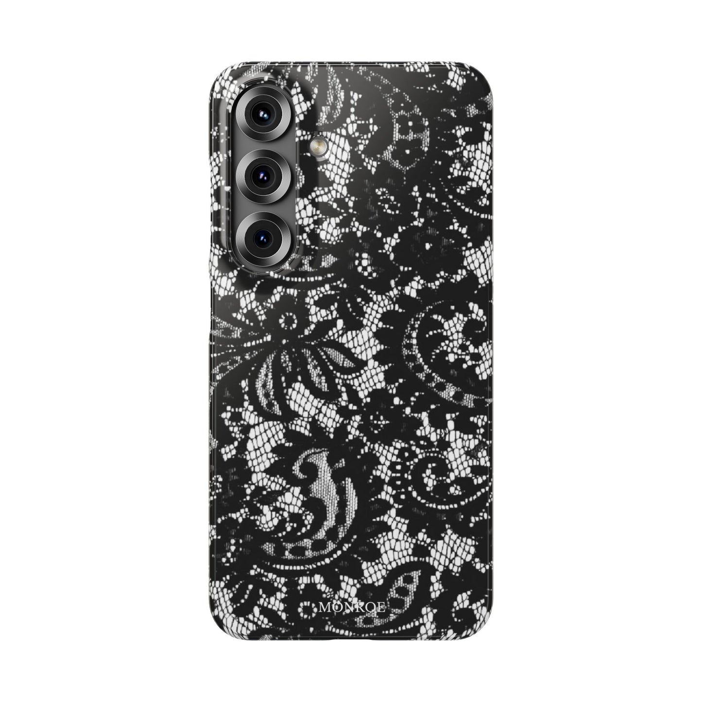 Black Lace Elegant Pattern Case