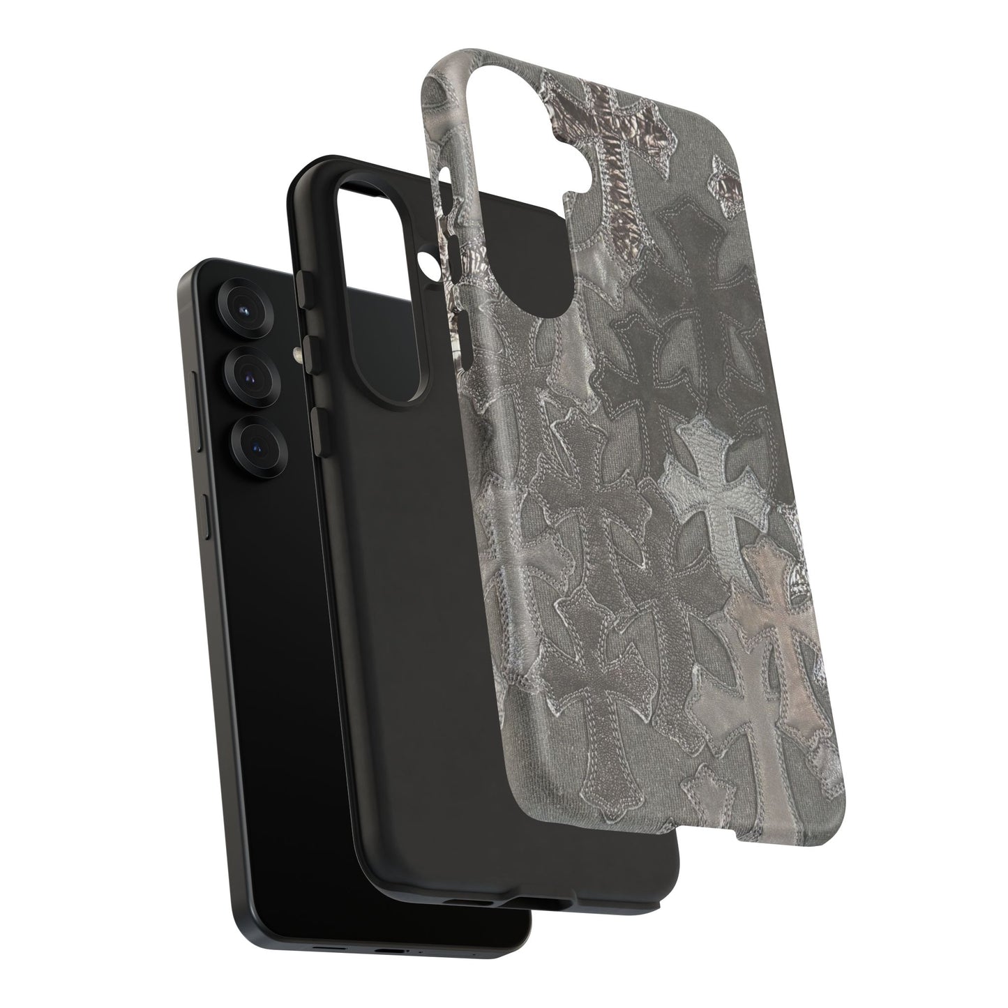 Cross Pattern Tough Case