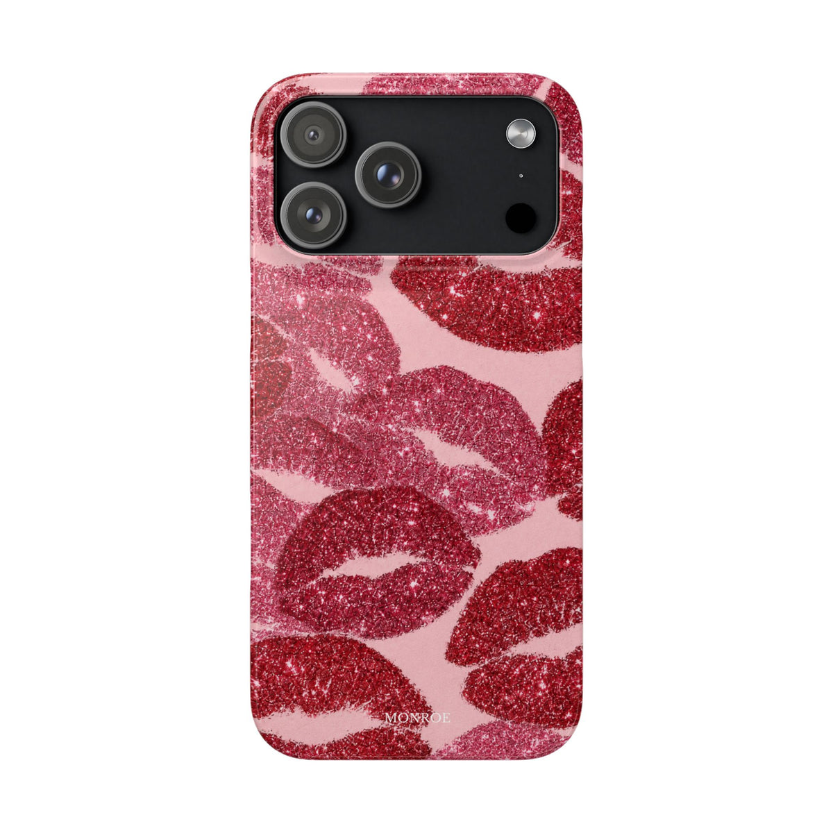 Pink Glitter Kiss Case