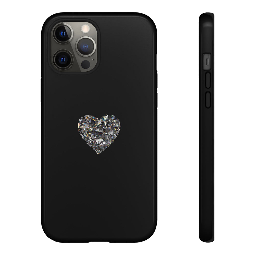 Crystal Heart Phone Case