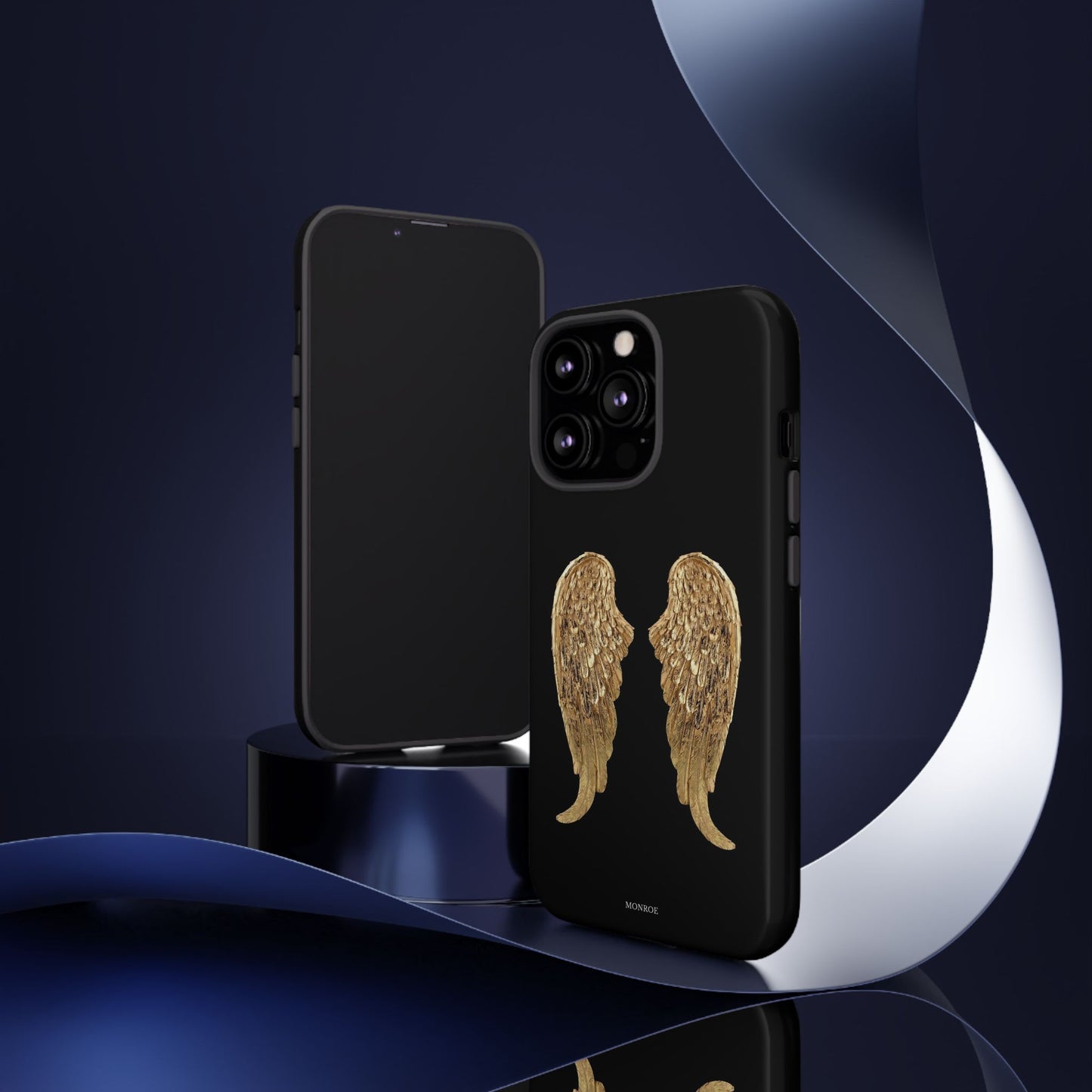 Gold Angel Wings Tough Case