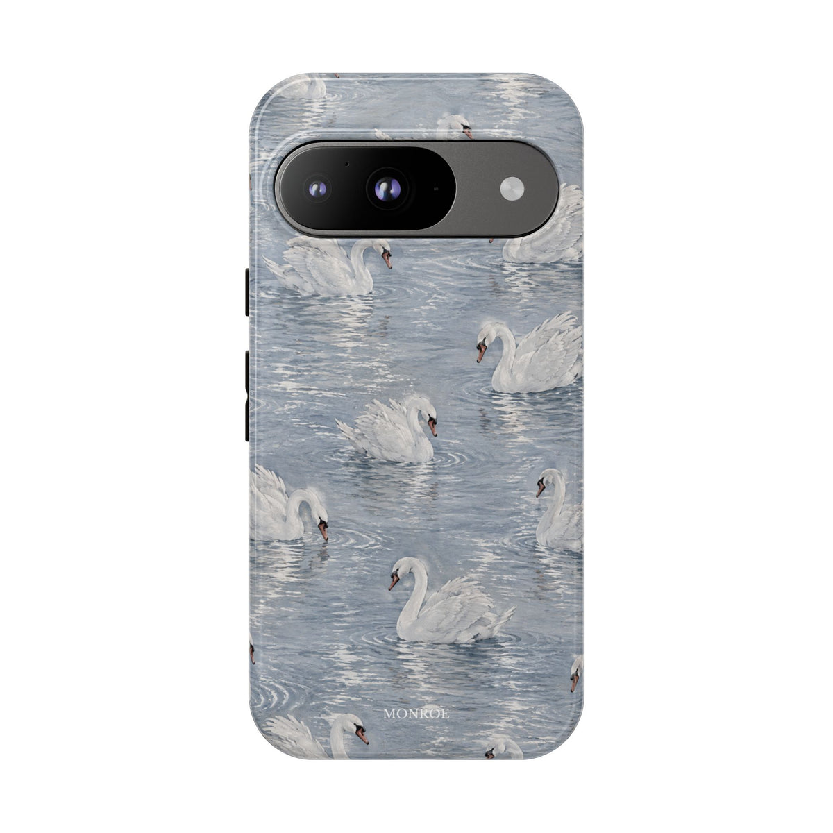 Swan Pattern Tough Case
