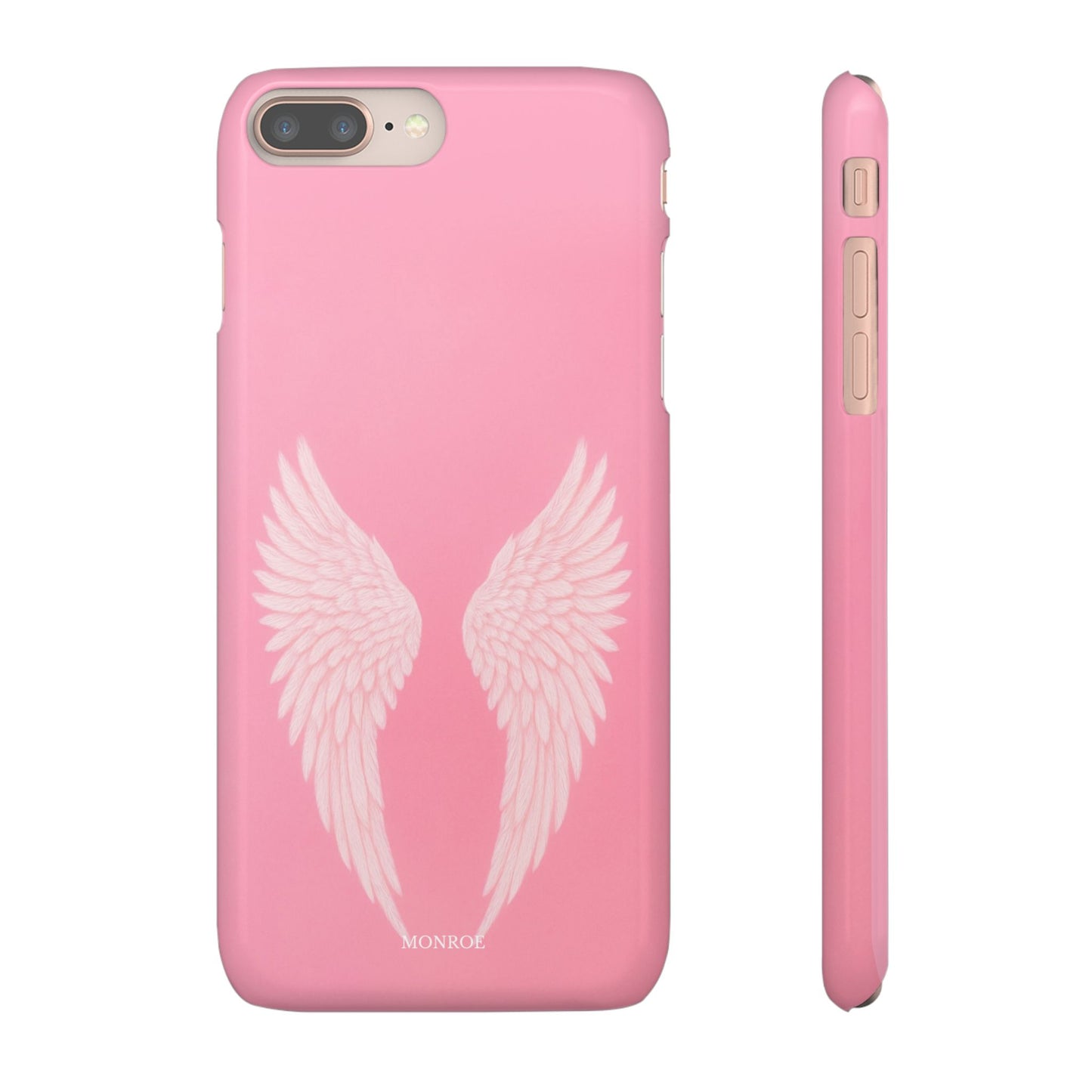 Pink Angel Wings Case