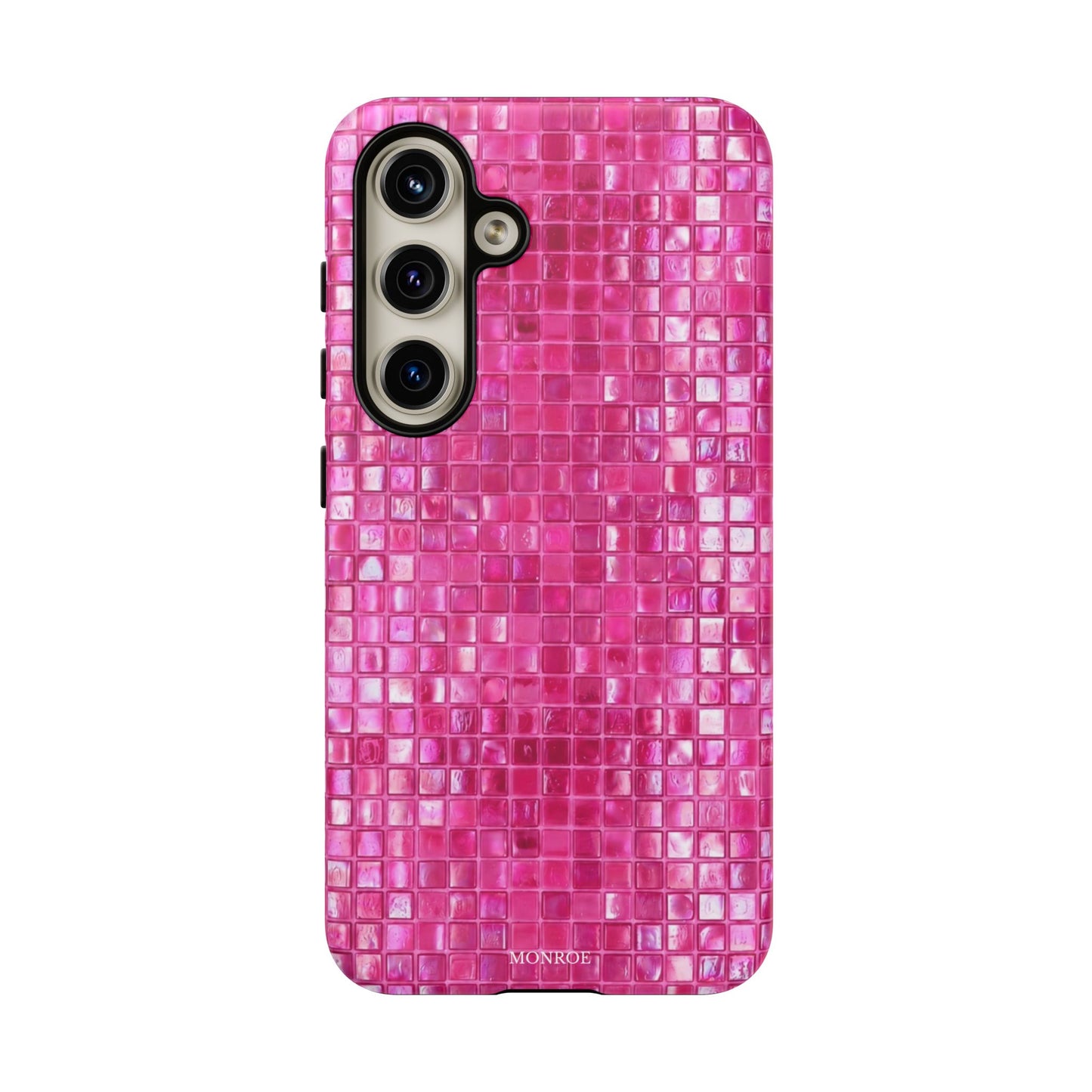 Hot Pink Mosaic Tough Case