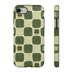 Clover Checker Tough Phone Case