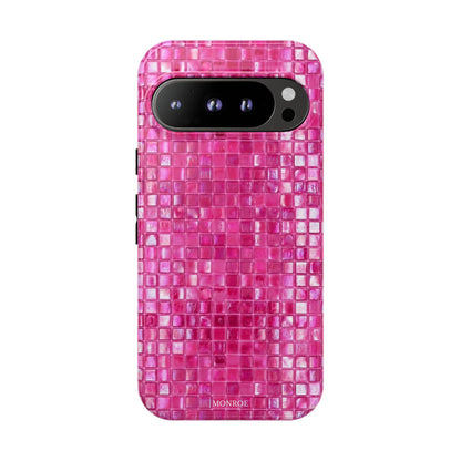 Hot Pink Mosaic Tough Case