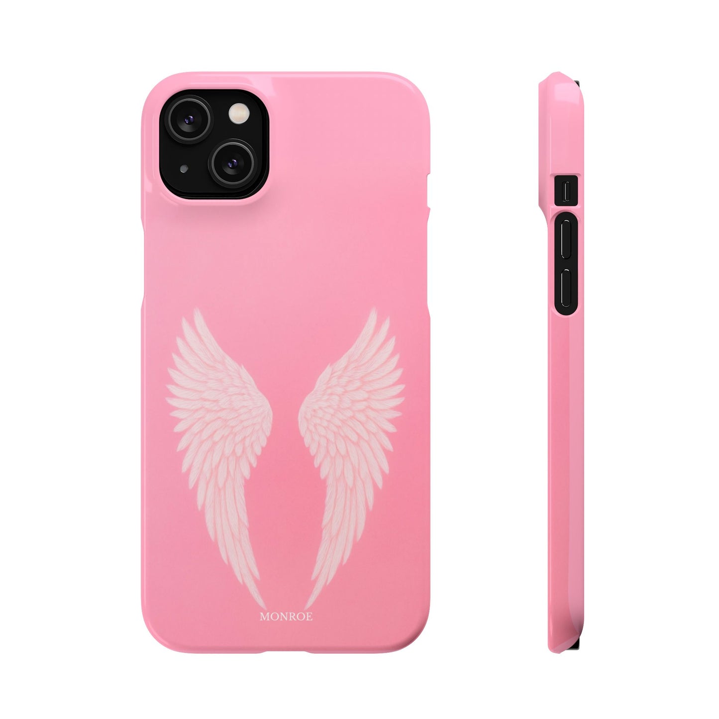 Pink Angel Wings Case