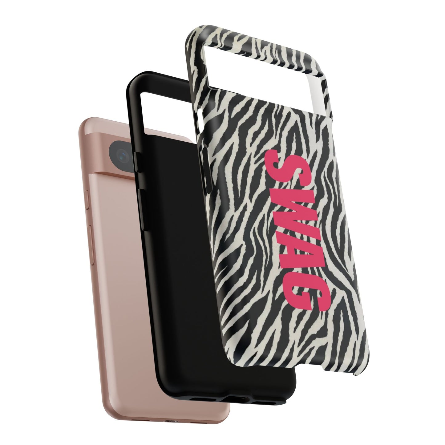 Zebra Print  "SWAG" Tough Case