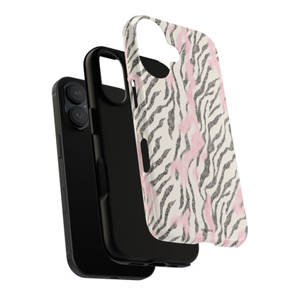 Light Pink Zebra Tough Case