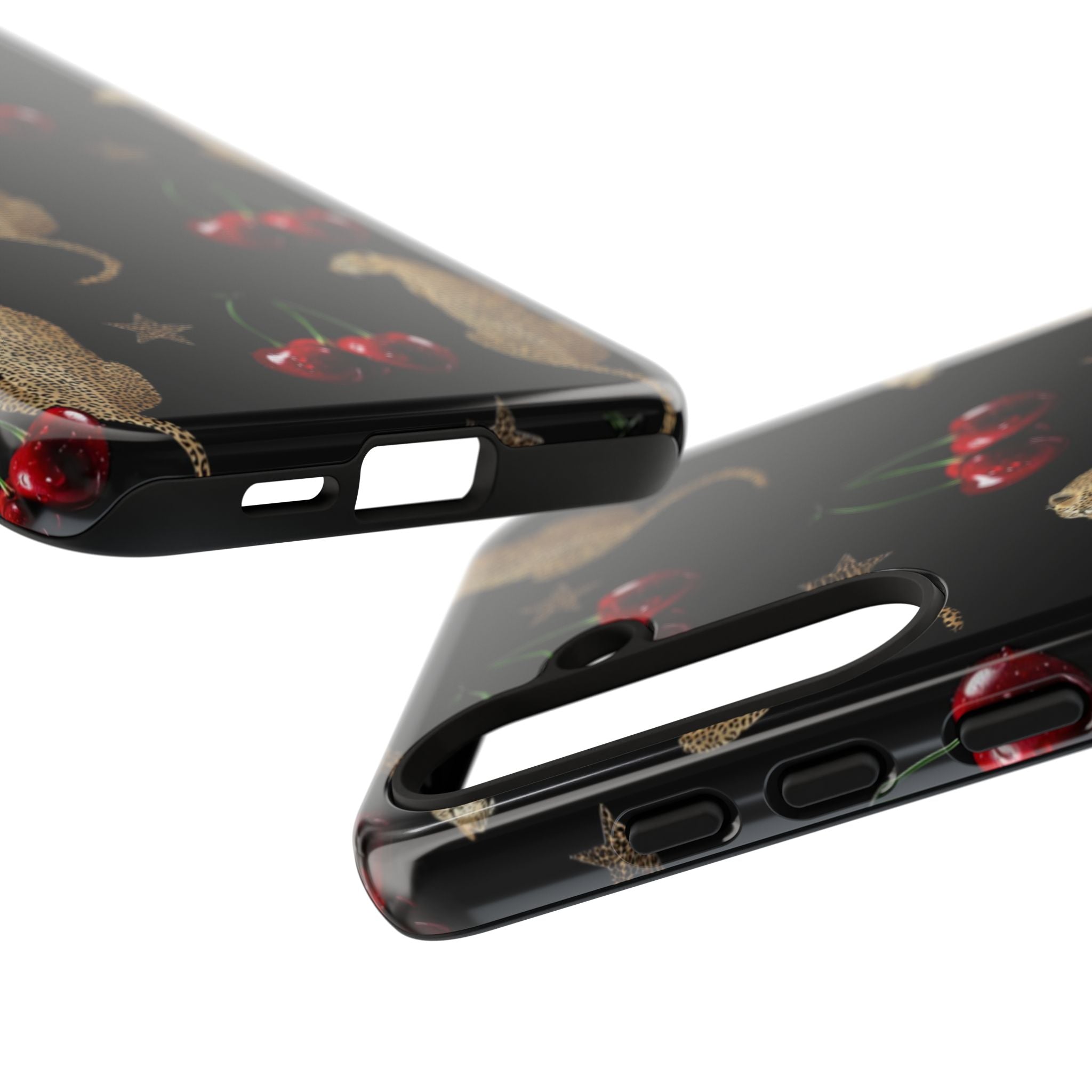Leopards & Cherries Phone Case