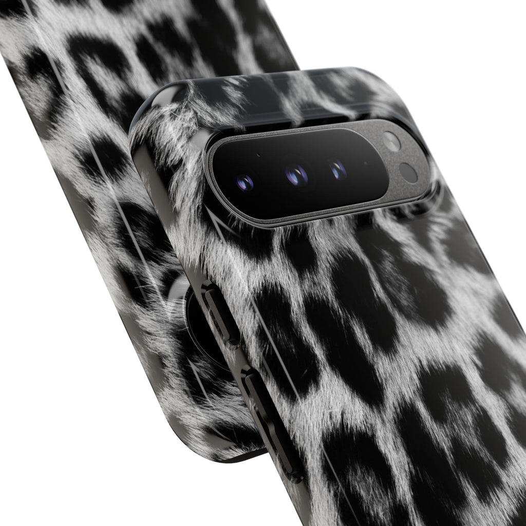 B&W Leopard Phone Case