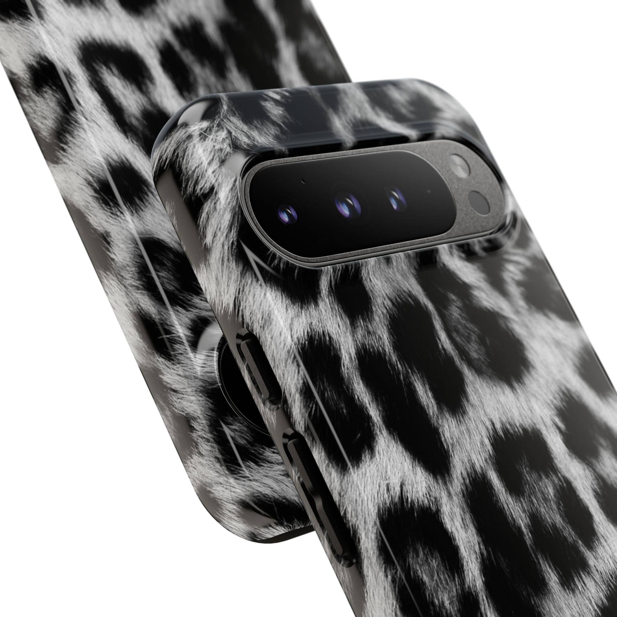 B&W Leopard Phone Case