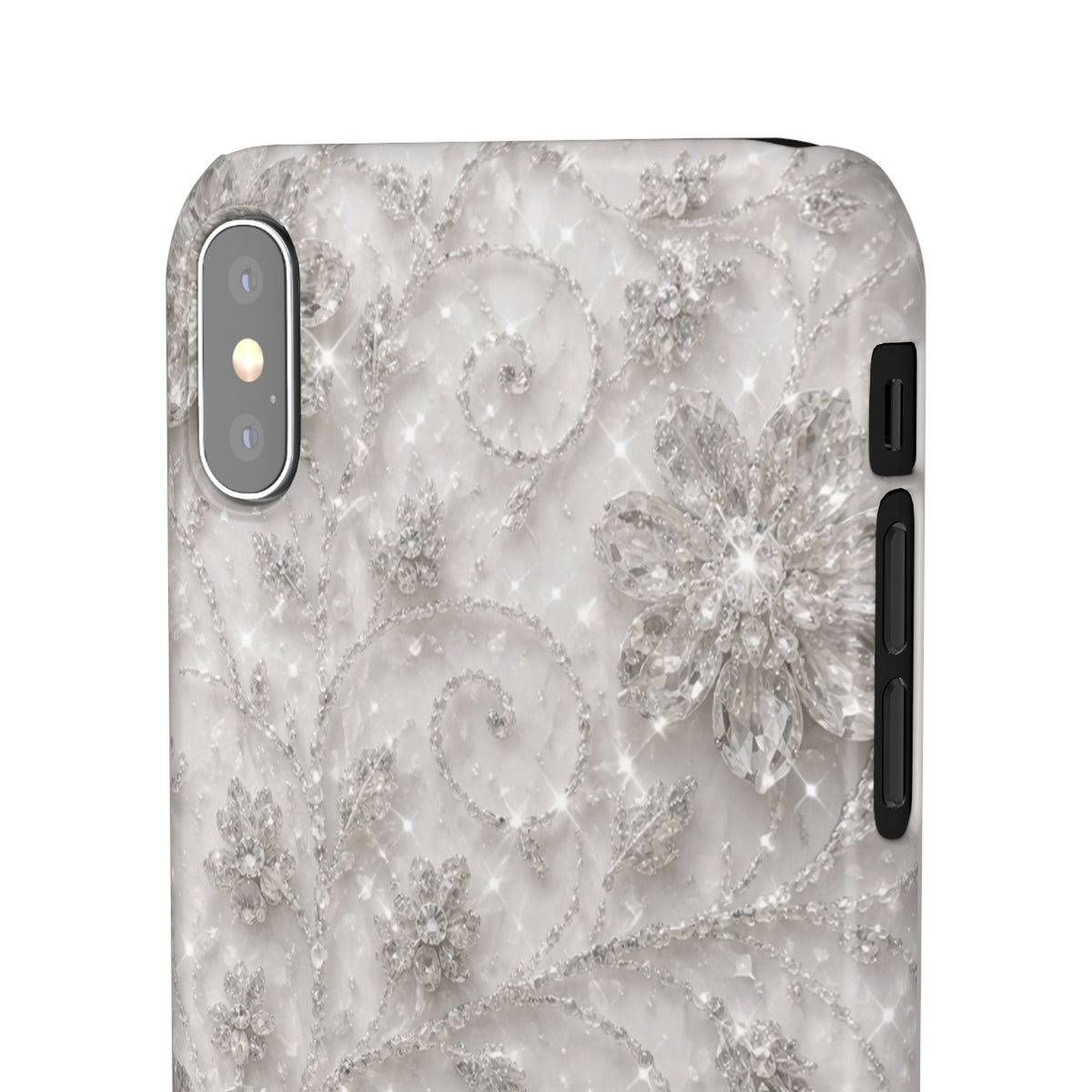 Glittery Floral Case