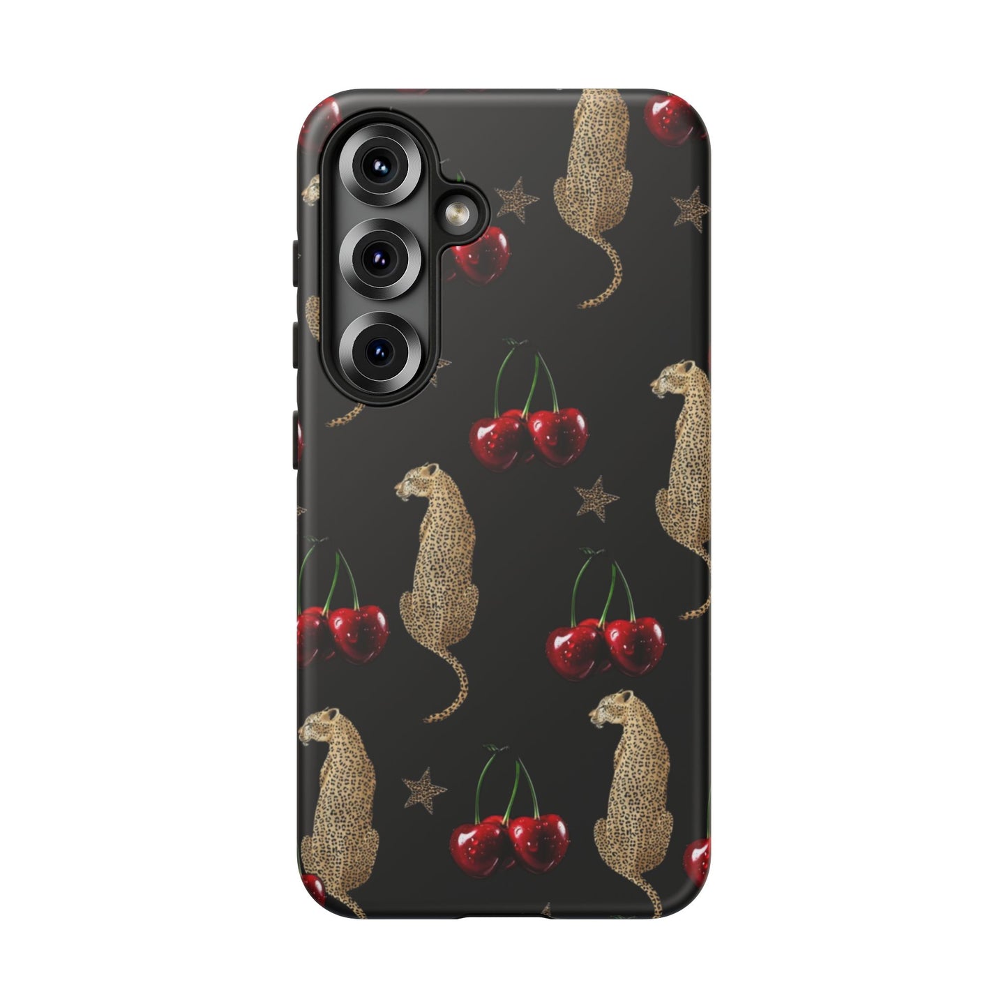 Leopard & Cherry Tough Case