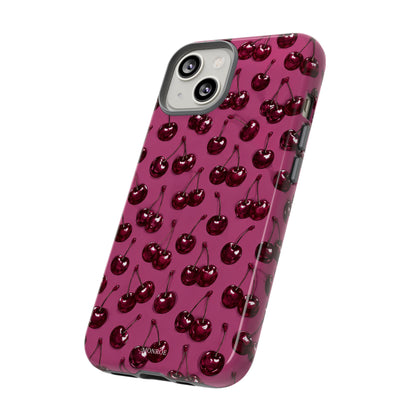 Burgundy Cherries Tough Case