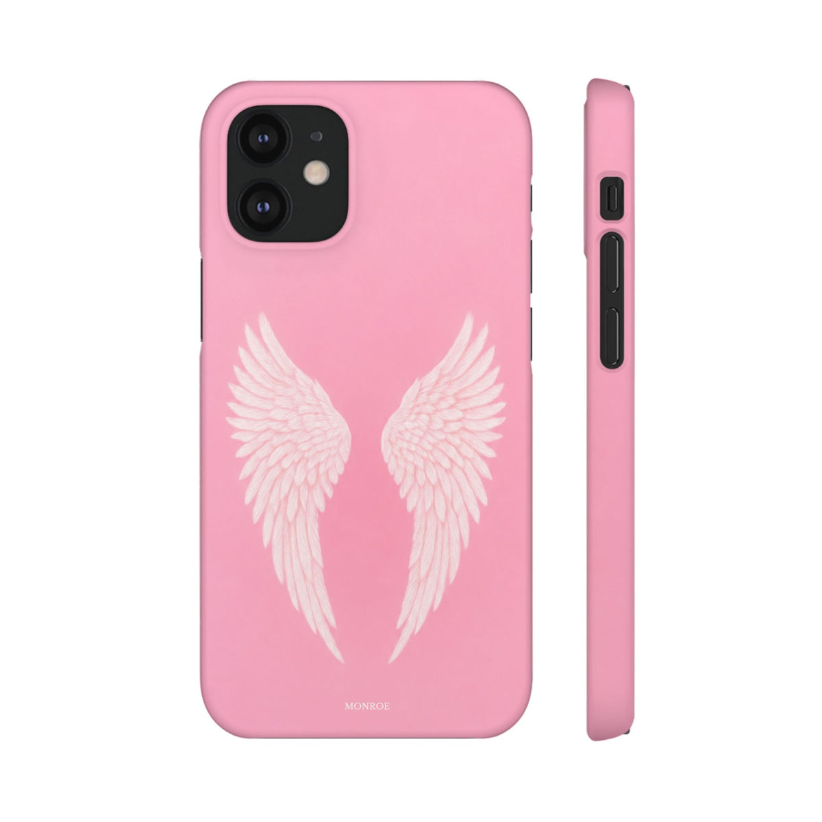 Pink Angel Wings Case