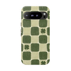 Clover Checker Tough Phone Case