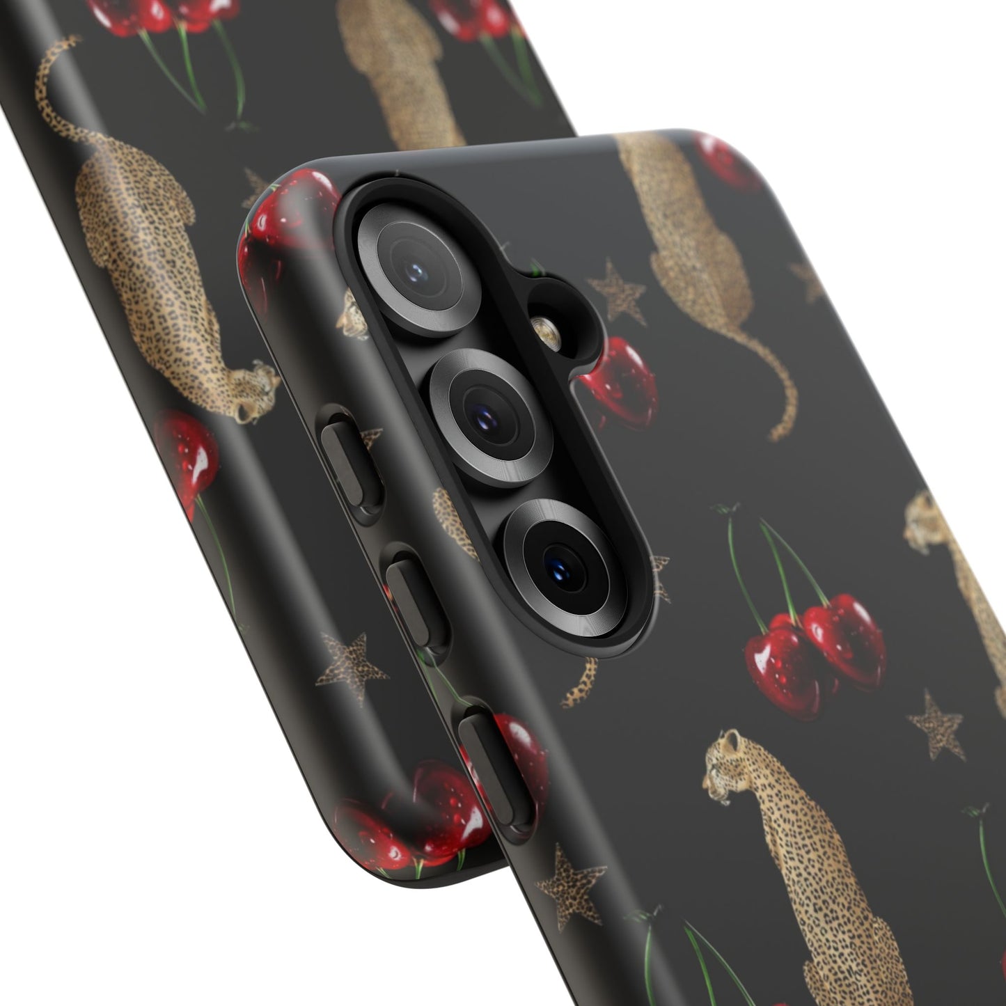 Leopard & Cherry Tough Case