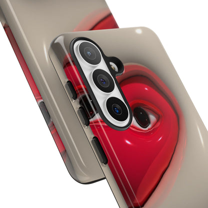 Red Heart Eyes Tough Case