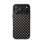Black Polka Dot Phone Case