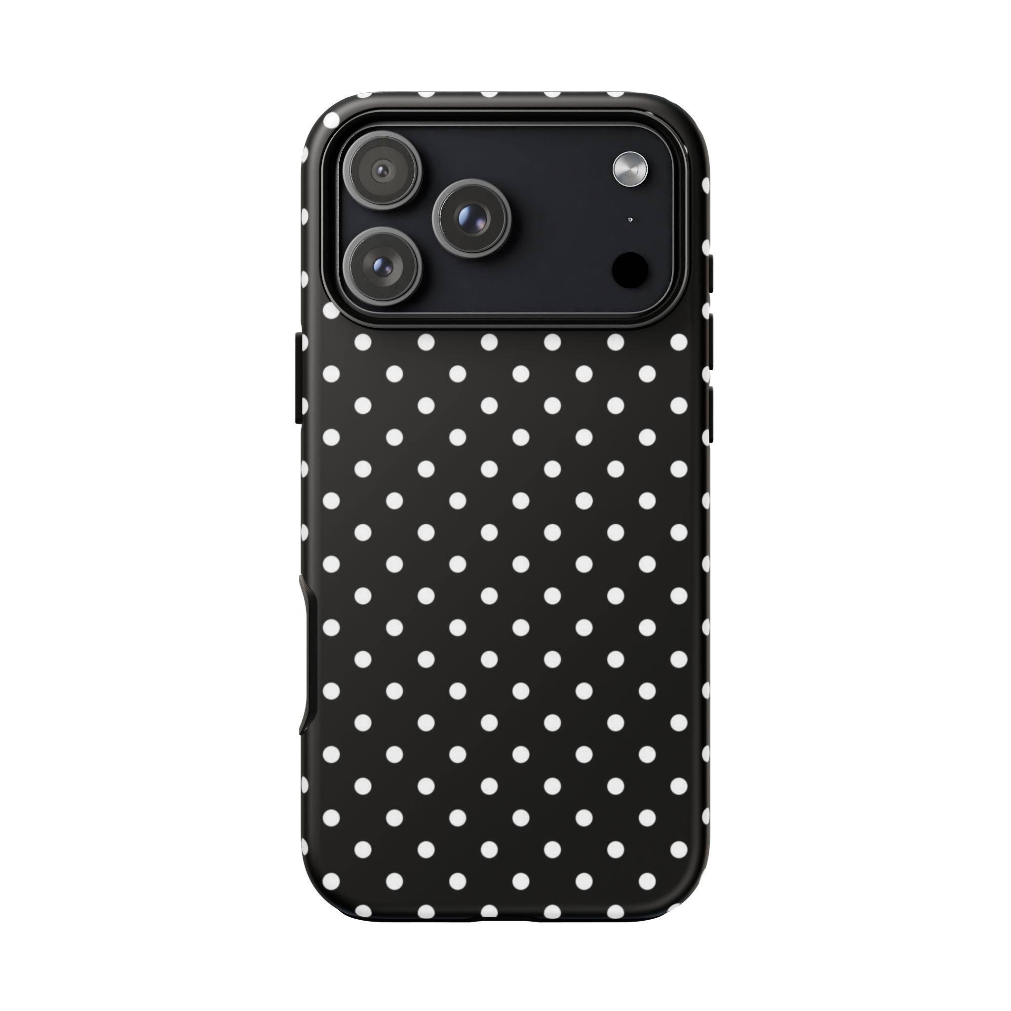 Black Polka Dot Phone Case