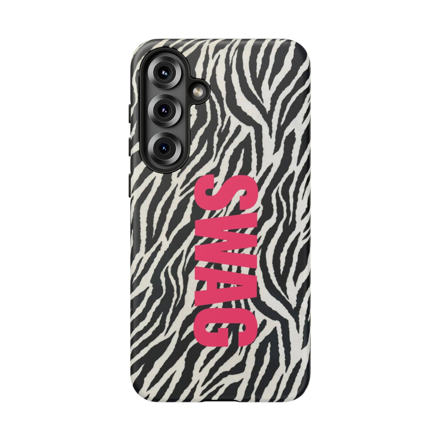 Zebra Print  "SWAG" Tough Case