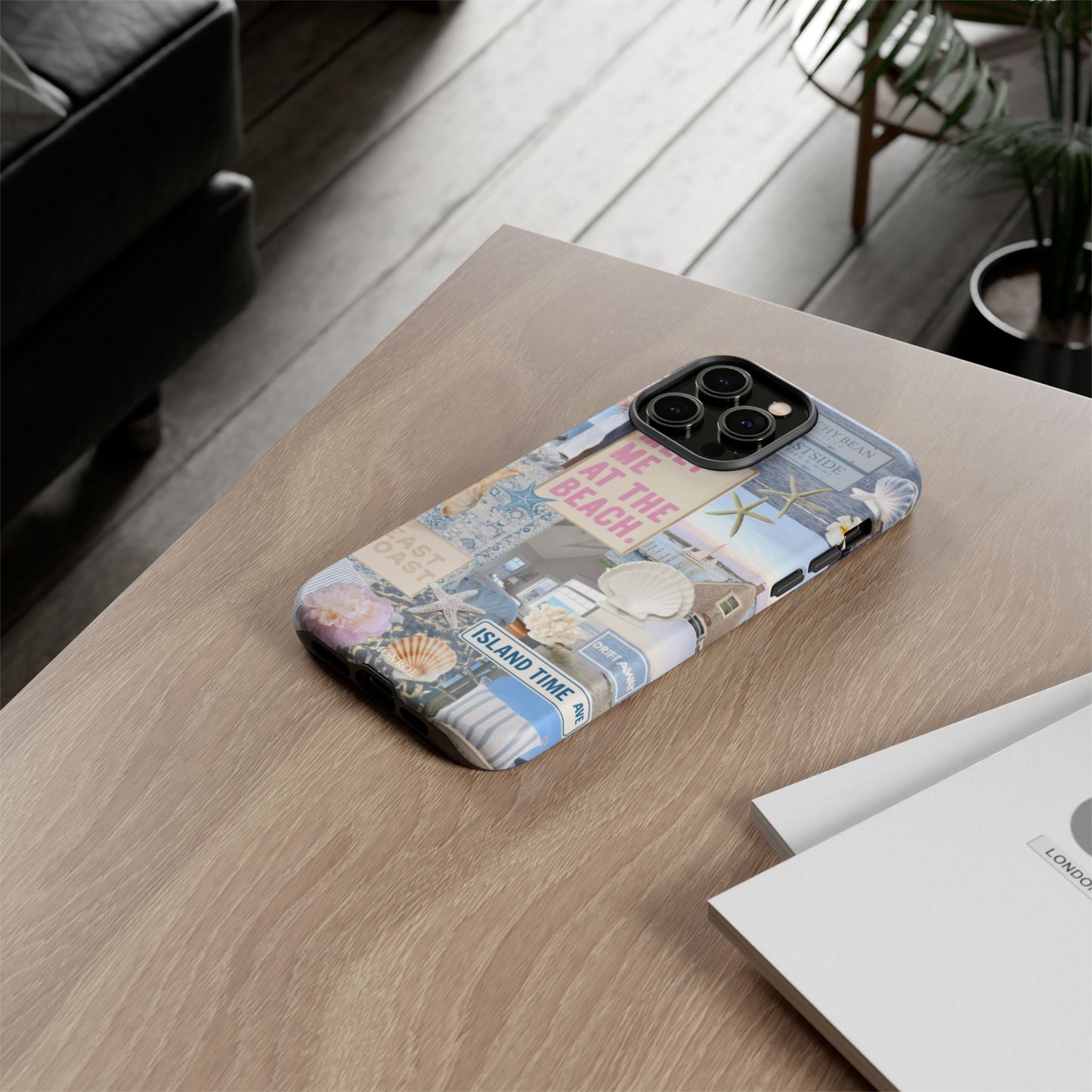 "Meet Me at the Beach" Coastal Tough Case
