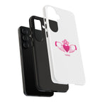Pink Irish Claddagh Symbol Tough Phone Case