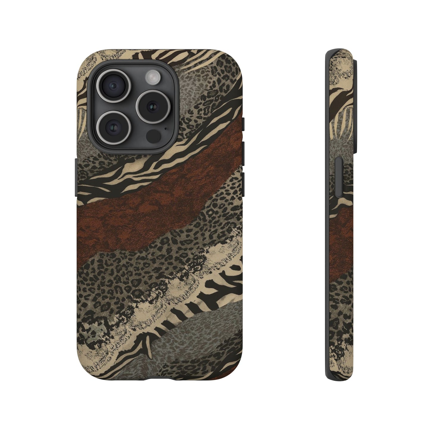Safari Stripe Tough Phone Case