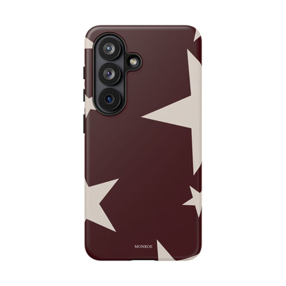 Burgundy Stars Tough Case