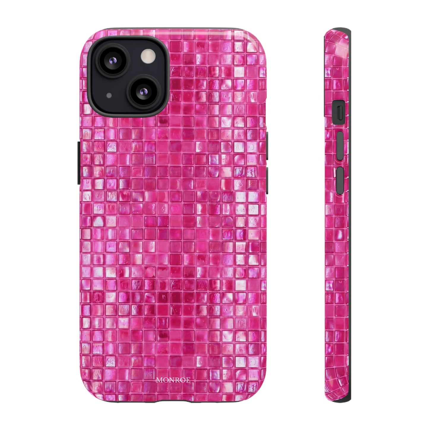 Hot Pink Mosaic Tough Case