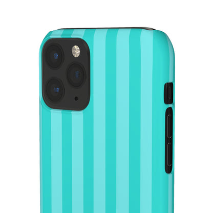 Striped Aqua Case