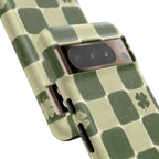 Clover Checker Tough Phone Case