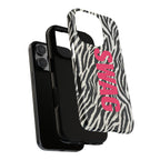 'SWAG' Zebra Print Tough Case