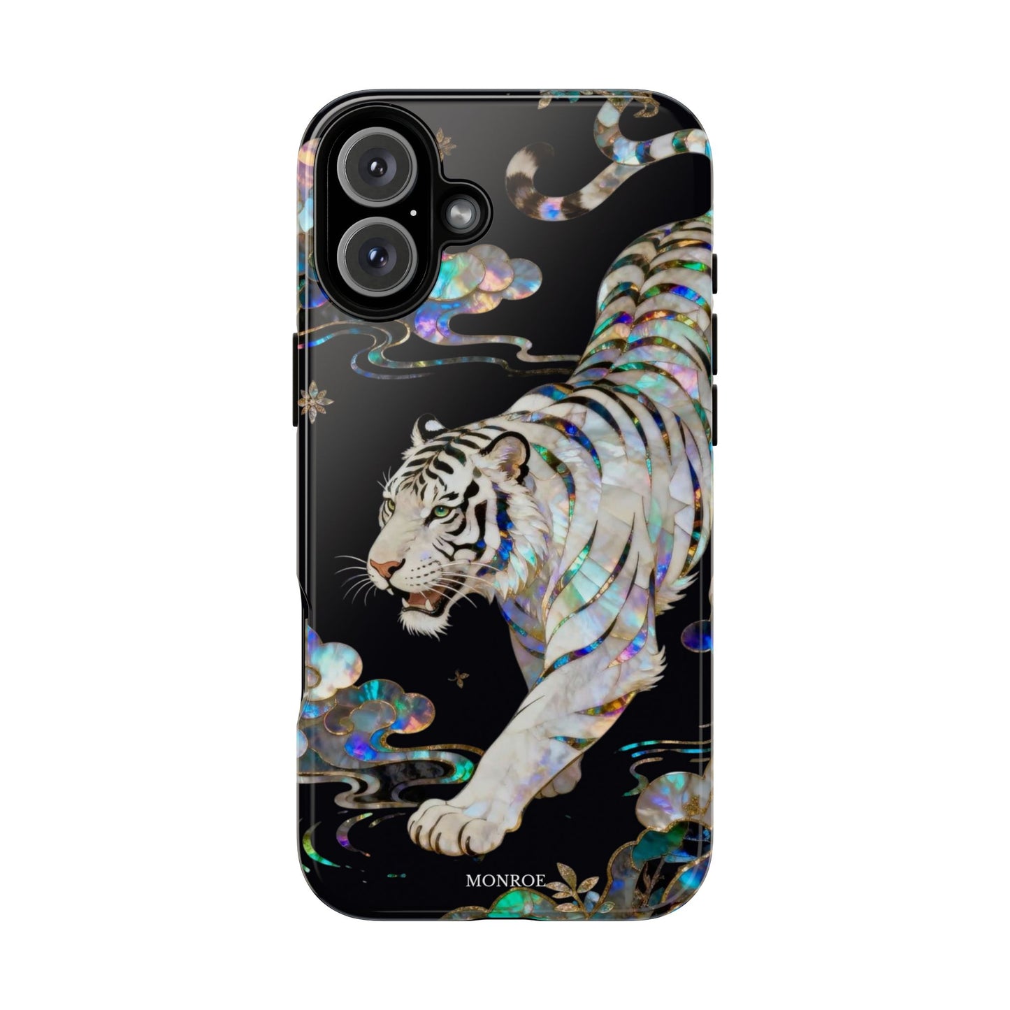 Iridescent White Tiger Tough Case