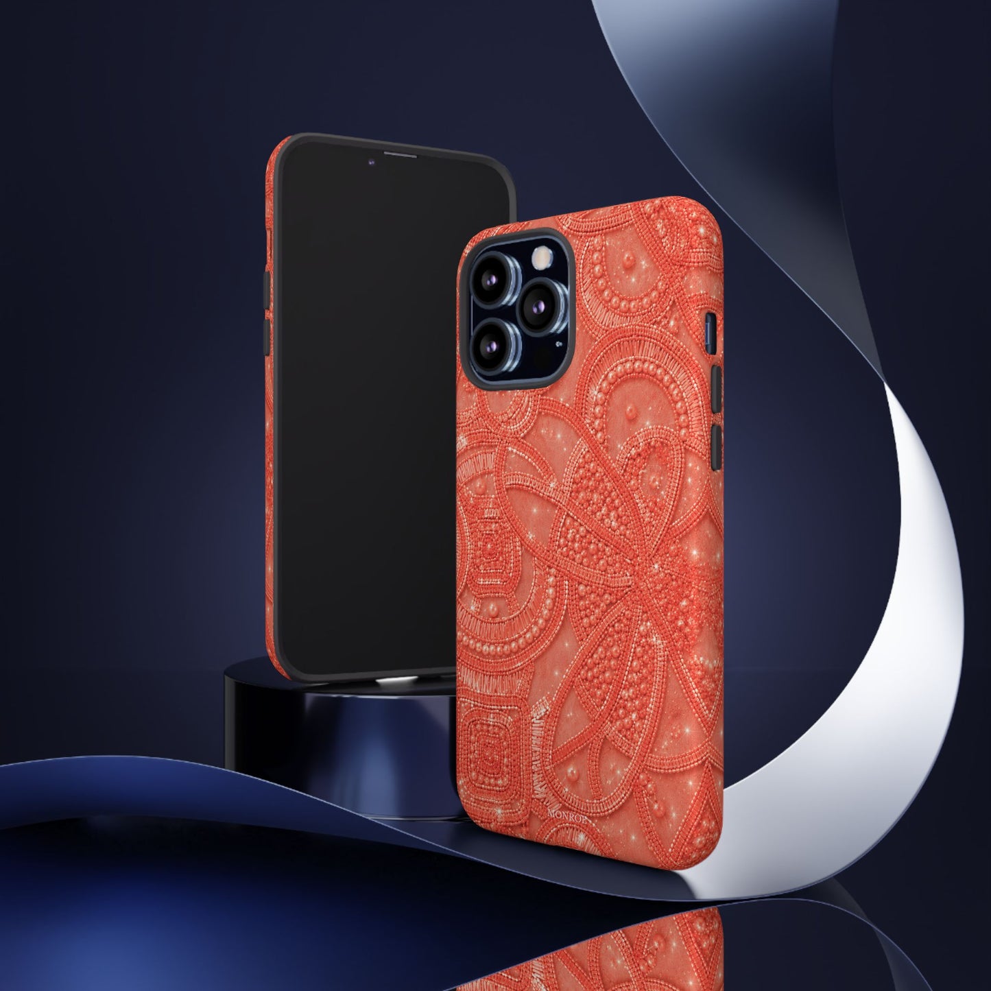 Coral Lace Tough Case